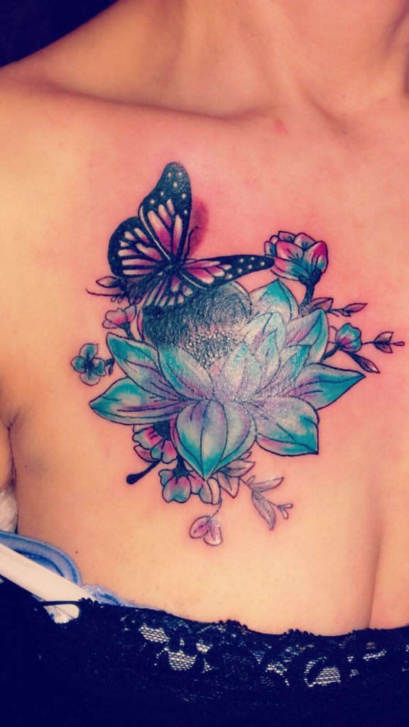 Cover Up Schmetterling