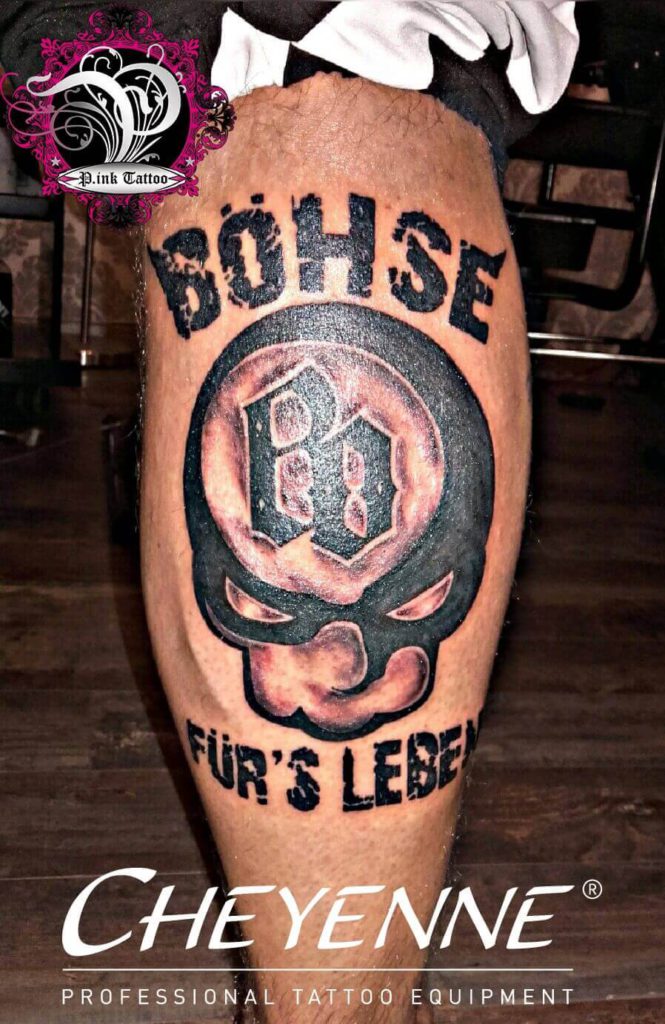 Boehse fuers Leben Tattoo