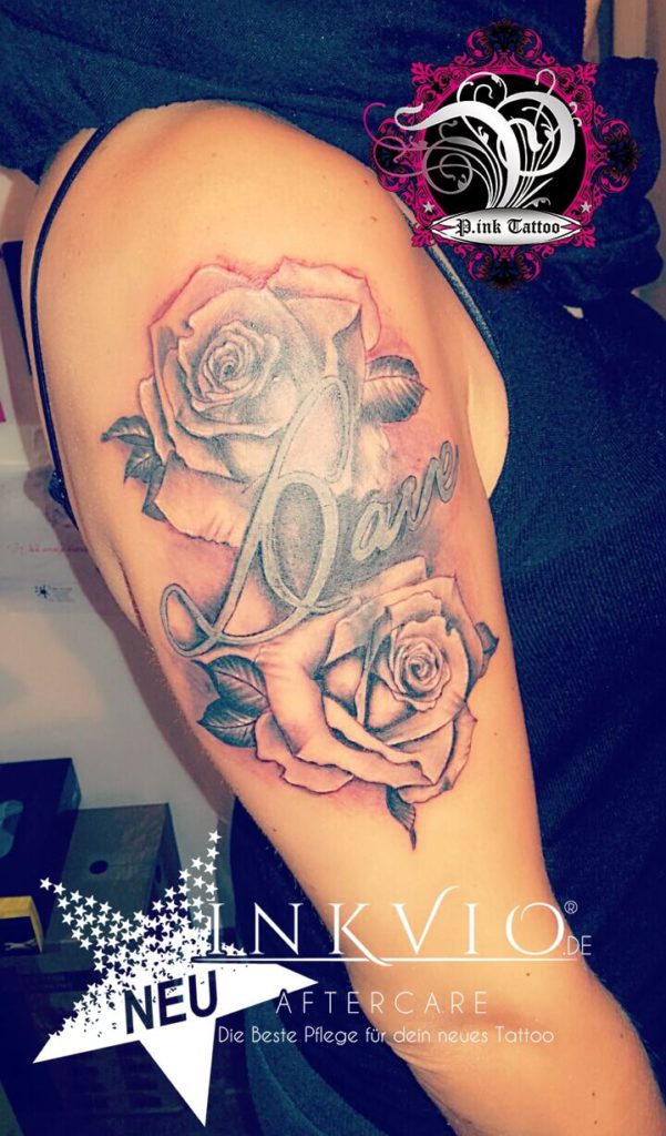 Black and Grey Rose