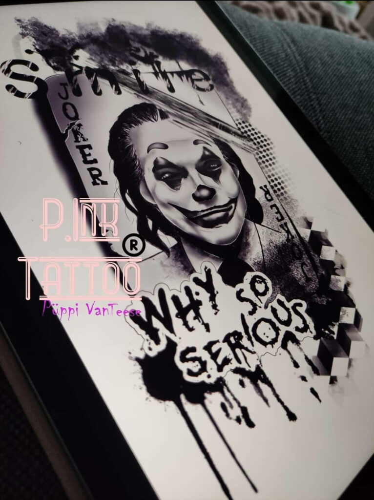 Pink Tattoo Coburg Vorlage Joker