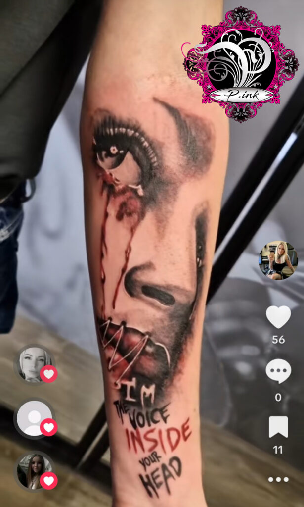 Im the Voice Inside your Head Tattoo